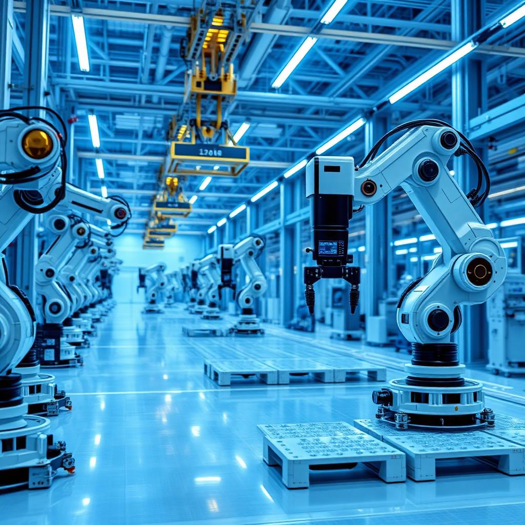 BUILT advanced robotics and automation factory floor